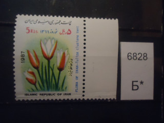 Фото марки Иран 1987г **