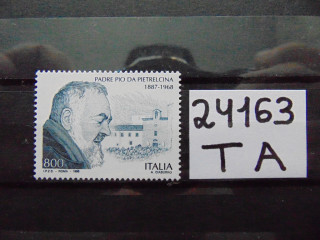 Фото марки Италия марка 1998г **