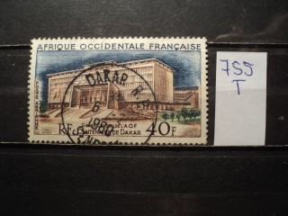 Фото марки Франц. Западная Африка 1958г