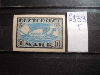 Фото марки Эстония 1919г *