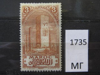 Фото марки Марокко 1917г *