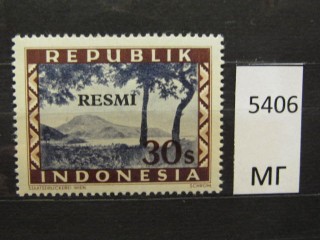 Фото марки Индонезия 1949г *