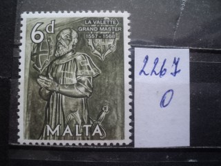 Фото марки Мальта 1968г **