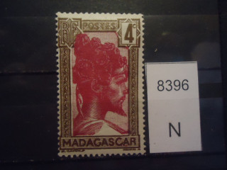 Фото марки Франц. Мадагаскар 1930-44гг *