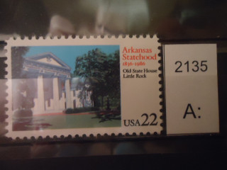 Фото марки США 1986г **