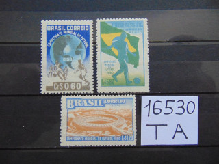 Фото марки Бразилия серия 1950г **