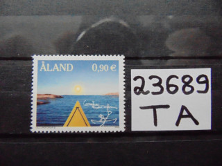 Фото марки Аландские Острова марка 2002г **