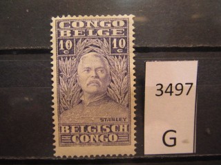 Фото марки Бельгийское Конго 1928г *