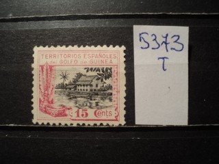 Фото марки Испан. Гвинея 1924г *