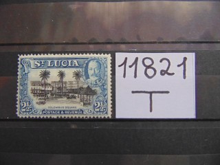 Фото марки Британская Св. Люсия 1936г *