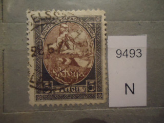 Фото марки Латвия 1920г