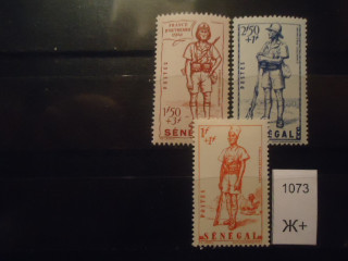 Фото марки Франц. Сенегал 1941г **