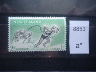 Фото марки Новая Зеландия 1957г **