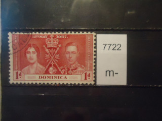 Фото марки Брит. Доминика 1937г