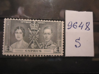 Фото марки Брит. Кипр 1937г *