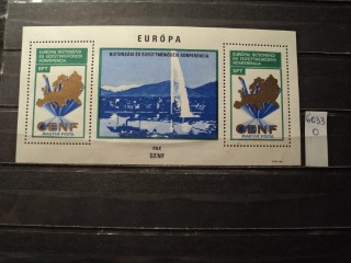 Фото марки Венгрия блок 1974г **