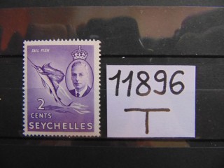 Фото марки Британские Сейшелы 1952г **