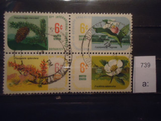 Фото марки США 1969г квартблок