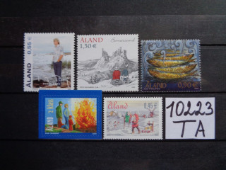 Фото марки Аландские Острова подборка одиночных марок 2004-05 **