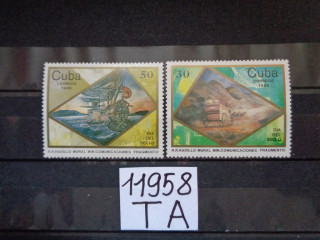 Фото марки Куба серия 1989г **