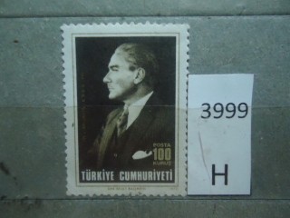 Фото марки Турция 1973г *