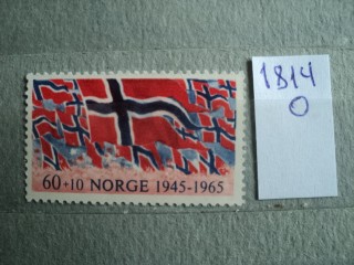 Фото марки Норвегия 1965г **