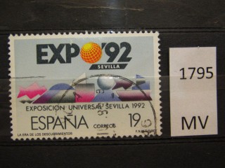 Фото марки Испания 1987г