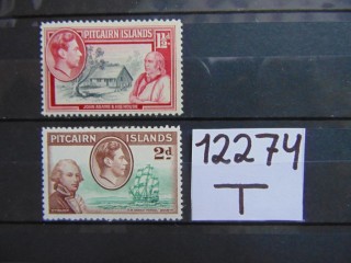 Фото марки Британские Питкерн острова 1940г *
