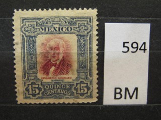 Фото марки Мексика 1910г