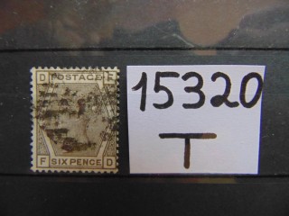 Фото марки Великобритания п-17 1873г