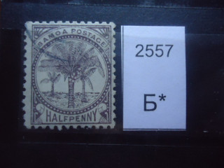 Фото марки Самоа 1886-1899гг
