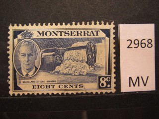 Фото марки Монсеррат 1951г