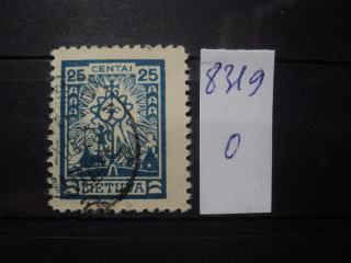 Фото марки Литва 1923г