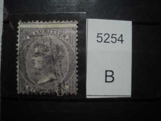 Фото марки Брит. Маврикий. 1863-72гг