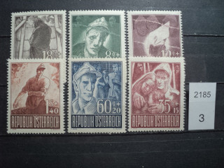 Фото марки Австрия 1947г **