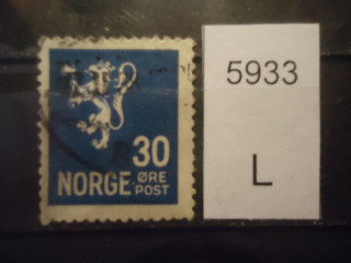 Фото марки Норвегия 1928г