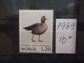 Фото марки Норвегия 1981г **