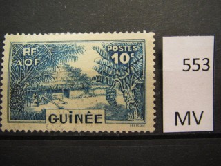 Фото марки Франц. Гвинея 1938г *