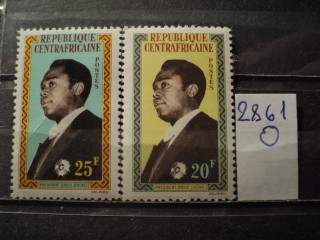 Фото марки Центр. Африка серия 1962г **