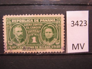 Фото марки Панама 1940г