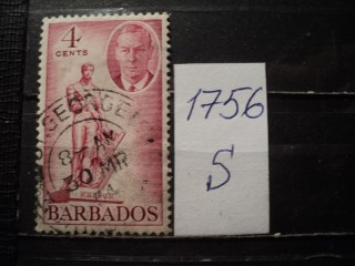 Фото марки Барбадос 1938г