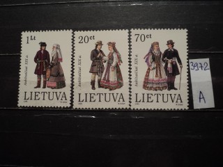 Фото марки Литва серия 1995г **