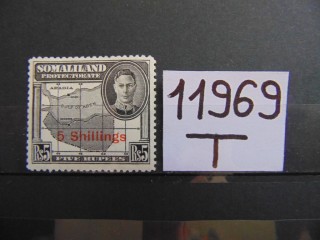 Фото марки Британское Сомали 1951г *