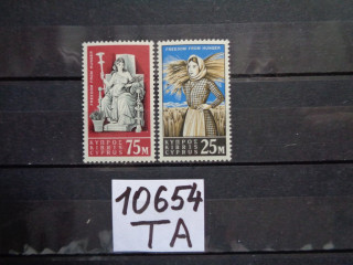 Фото марки Кипр серия 1963г *