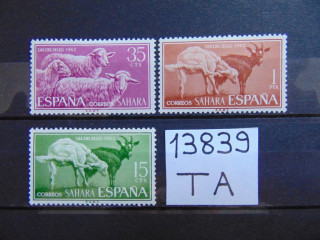 Фото марки Испанская Сахара серия 1962г **