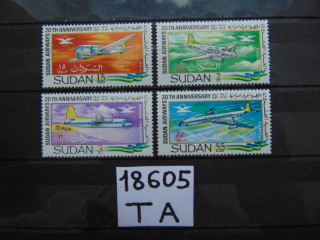 Фото марки Судан серия 1968г **