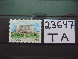 Фото марки Аландские Острова марка 1989г **