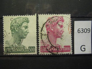 Фото марки Италия 1957г серия