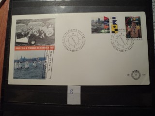 Фото марки Нидерланды конверт FDC