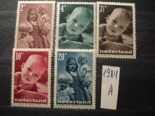 Фото марки Нидерланды 1948г **
